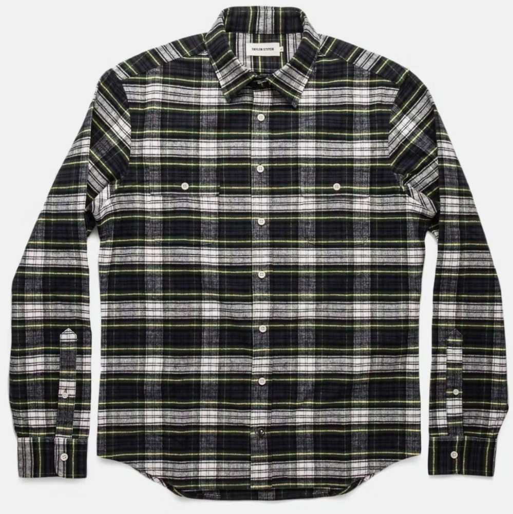 Taylor Stitch The Yosemite Plaid Flannel Shirt
